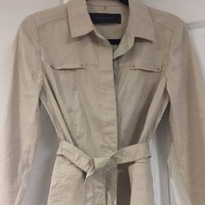 Elie Tahari Linen Lightweight Blazer